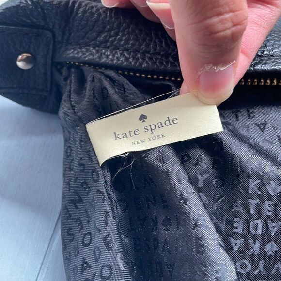 Kate Spade Crossbody Medium Leather Adjustable Strap Zip Pockets Minimalist - Picture 10 of 12